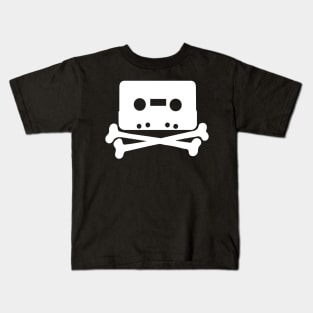 Retro Remix Bones Tee white Kids T-Shirt